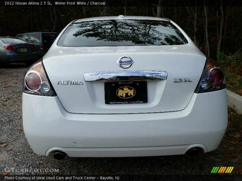 Winter Frost White / Charcoal 2012 Nissan Altima 2.5 SL