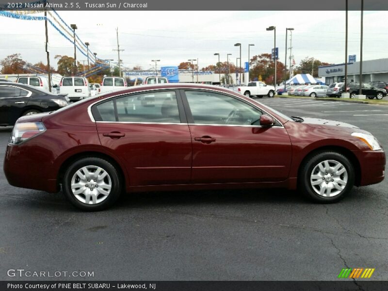 Tuscan Sun / Charcoal 2012 Nissan Altima 2.5 S