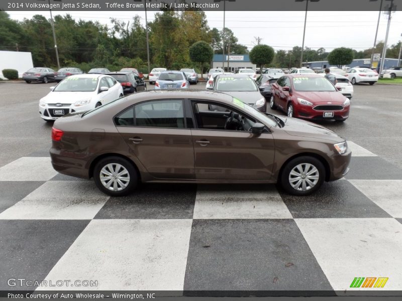 Toffee Brown Metallic / Latte Macchiato 2014 Volkswagen Jetta S Sedan