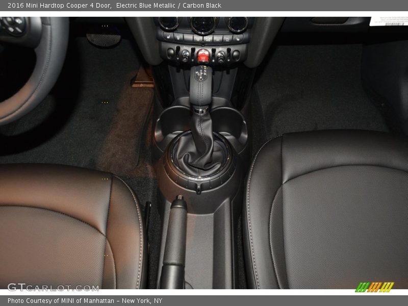 Electric Blue Metallic / Carbon Black 2016 Mini Hardtop Cooper 4 Door