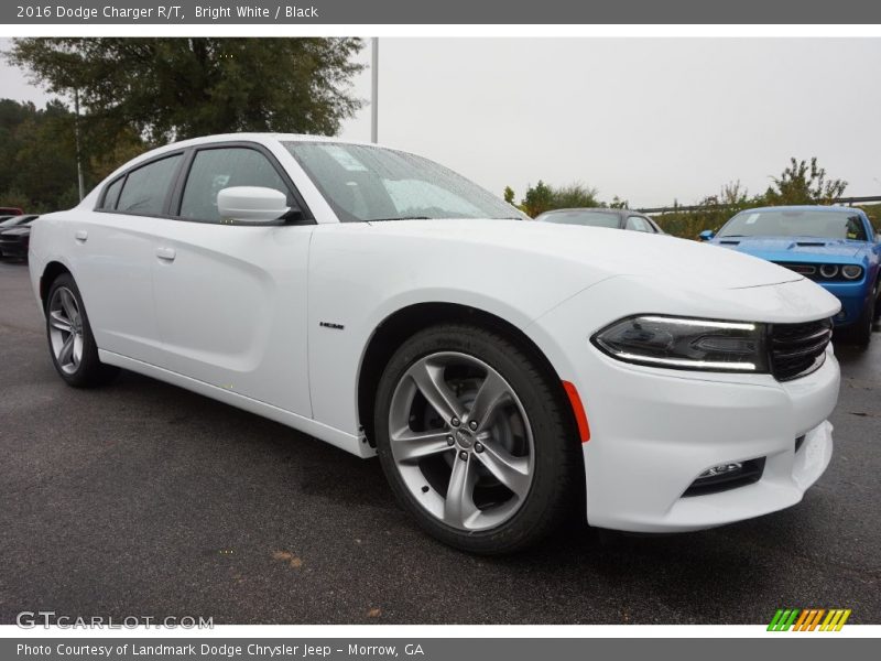 Bright White / Black 2016 Dodge Charger R/T