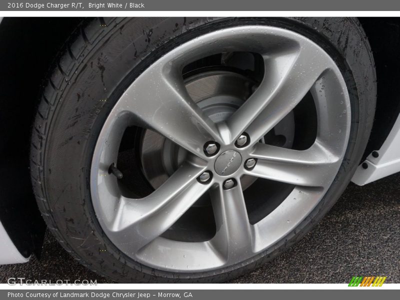 Bright White / Black 2016 Dodge Charger R/T