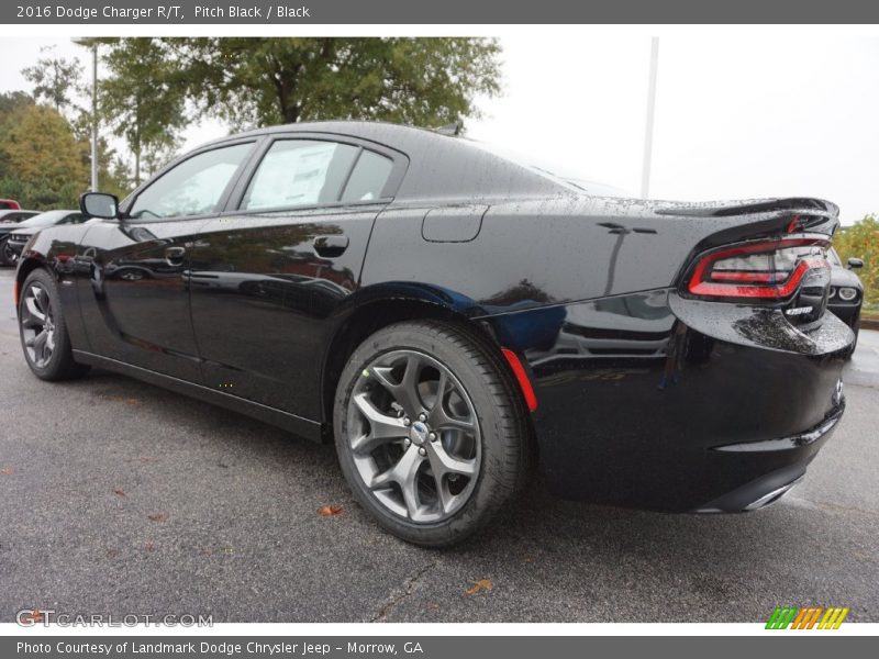 Pitch Black / Black 2016 Dodge Charger R/T