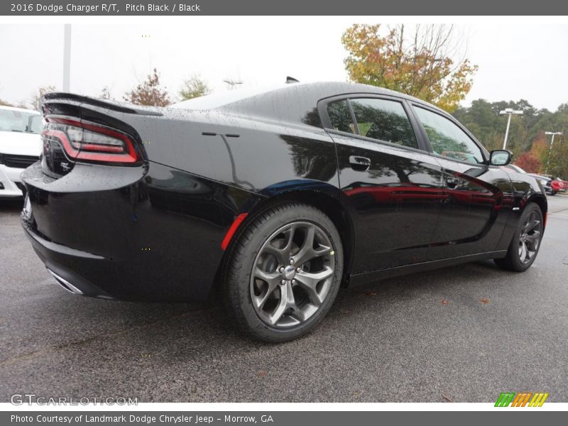 Pitch Black / Black 2016 Dodge Charger R/T