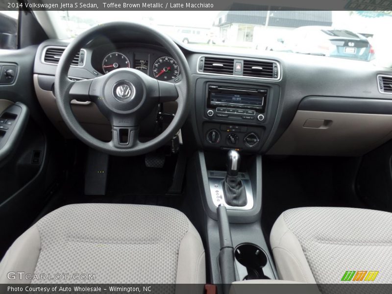 Toffee Brown Metallic / Latte Macchiato 2014 Volkswagen Jetta S Sedan
