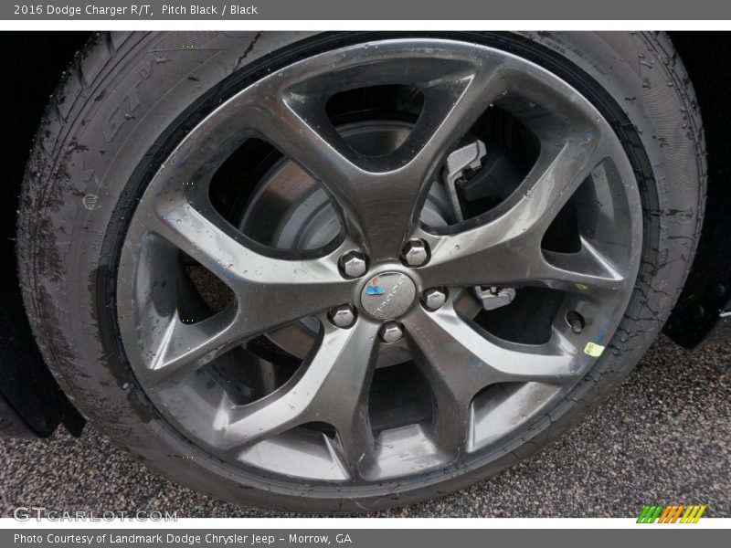 Pitch Black / Black 2016 Dodge Charger R/T