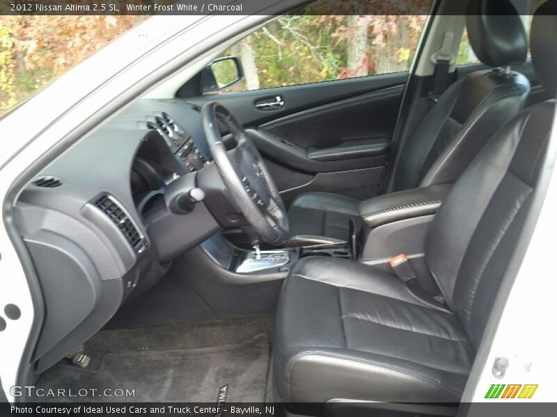 Winter Frost White / Charcoal 2012 Nissan Altima 2.5 SL