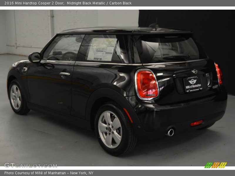 Midnight Black Metallic / Carbon Black 2016 Mini Hardtop Cooper 2 Door