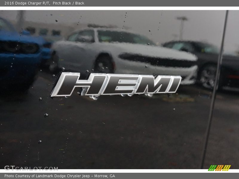Pitch Black / Black 2016 Dodge Charger R/T