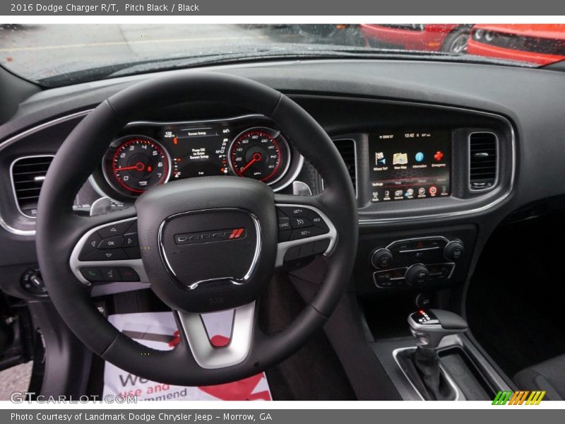 Pitch Black / Black 2016 Dodge Charger R/T