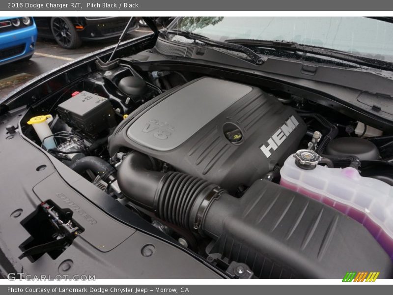 Pitch Black / Black 2016 Dodge Charger R/T