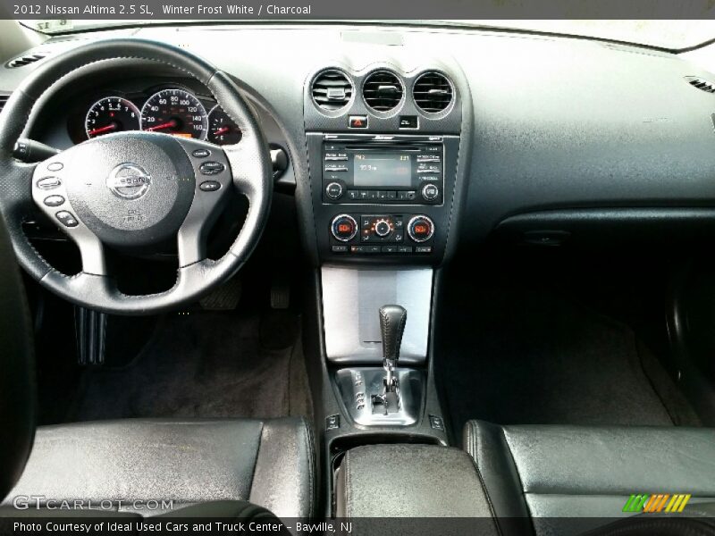Winter Frost White / Charcoal 2012 Nissan Altima 2.5 SL