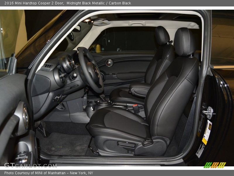 Midnight Black Metallic / Carbon Black 2016 Mini Hardtop Cooper 2 Door