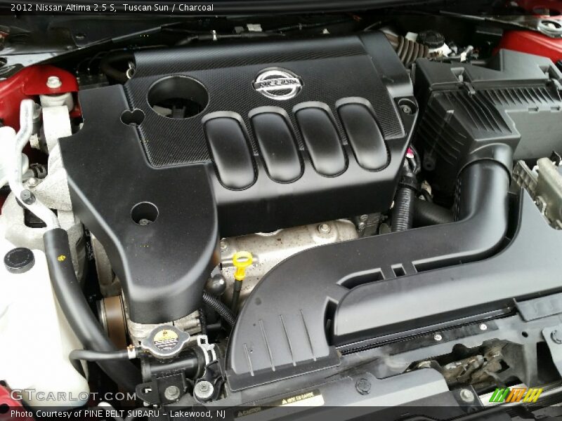 Tuscan Sun / Charcoal 2012 Nissan Altima 2.5 S