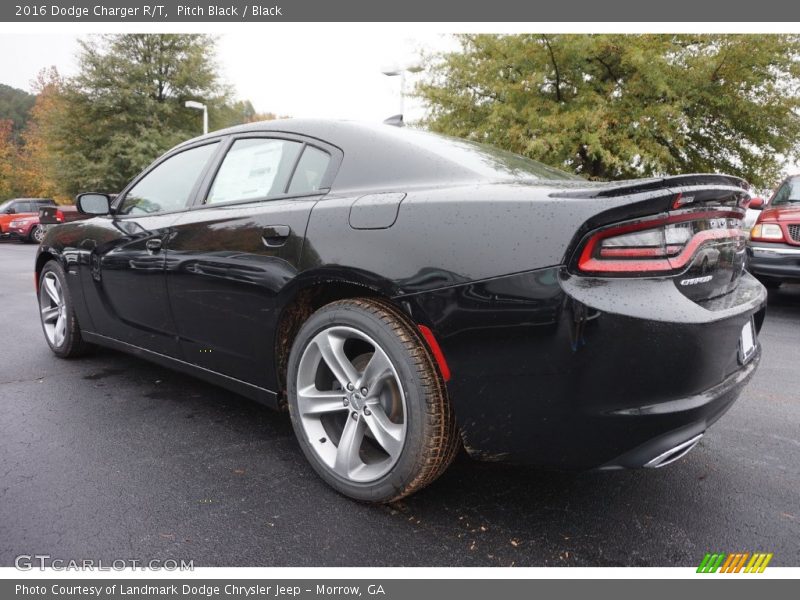 Pitch Black / Black 2016 Dodge Charger R/T