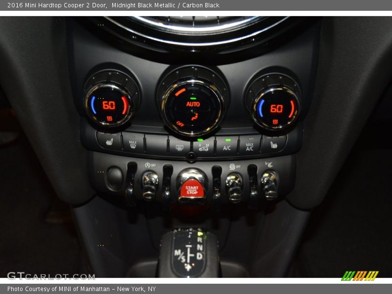 Midnight Black Metallic / Carbon Black 2016 Mini Hardtop Cooper 2 Door
