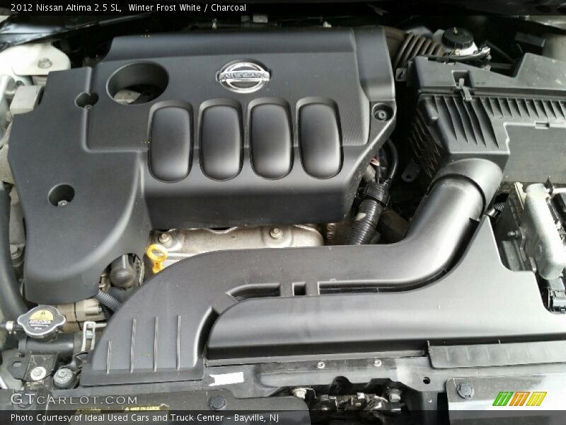 Winter Frost White / Charcoal 2012 Nissan Altima 2.5 SL