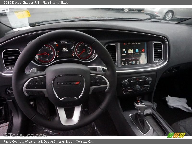 Pitch Black / Black 2016 Dodge Charger R/T