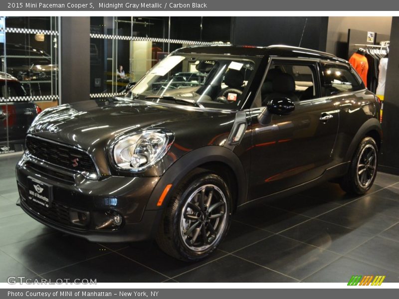 Midnight Gray Metallic / Carbon Black 2015 Mini Paceman Cooper S