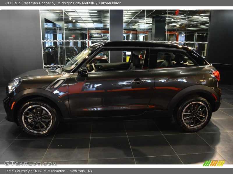 Midnight Gray Metallic / Carbon Black 2015 Mini Paceman Cooper S