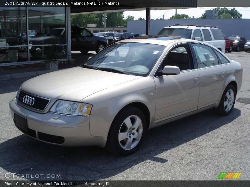 Melange Metallic / Melange 2001 Audi A6 2.7T quattro Sedan