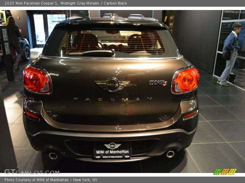 Midnight Gray Metallic / Carbon Black 2015 Mini Paceman Cooper S