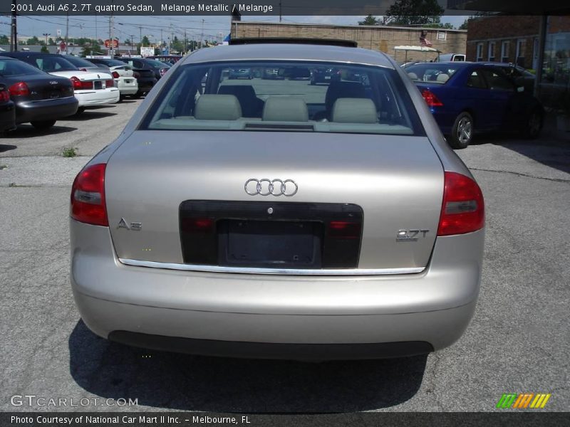 Melange Metallic / Melange 2001 Audi A6 2.7T quattro Sedan