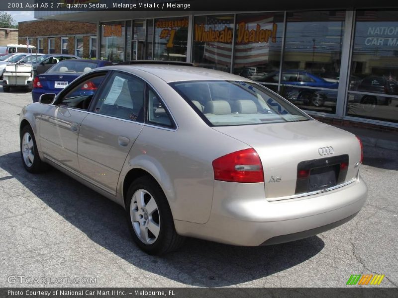 Melange Metallic / Melange 2001 Audi A6 2.7T quattro Sedan