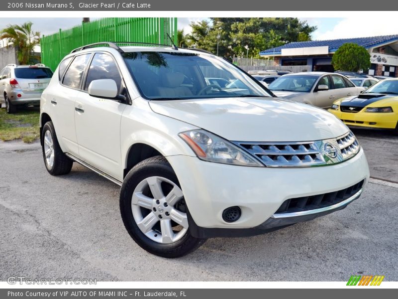 Glacier Pearl / Cafe Latte 2006 Nissan Murano S