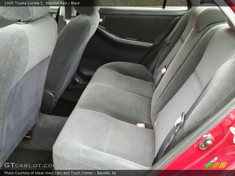 Impulse Red / Black 2005 Toyota Corolla S
