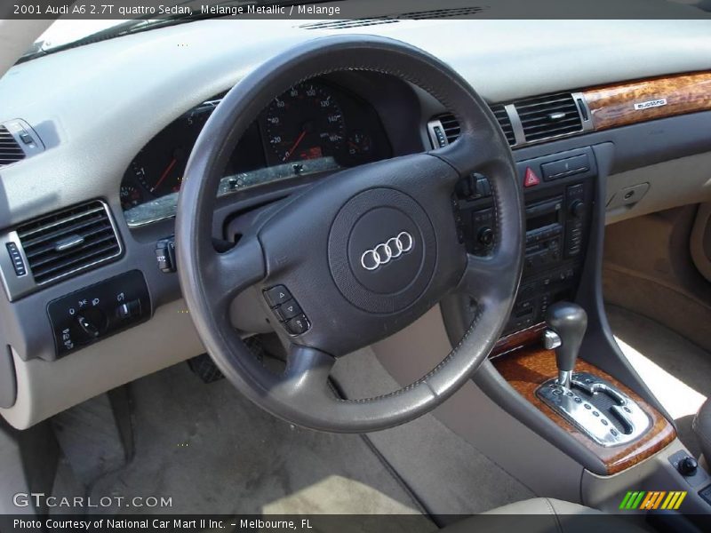 Melange Metallic / Melange 2001 Audi A6 2.7T quattro Sedan