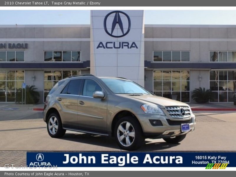 Taupe Gray Metallic / Ebony 2010 Chevrolet Tahoe LT