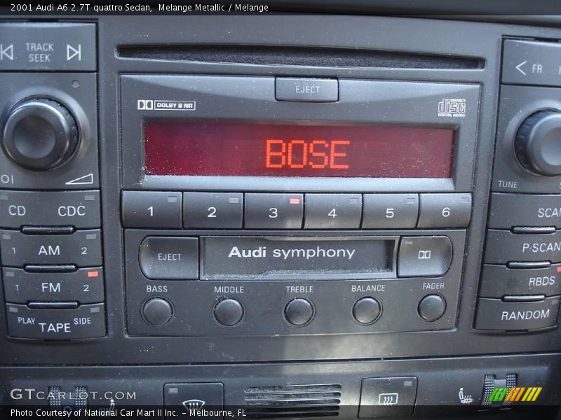Melange Metallic / Melange 2001 Audi A6 2.7T quattro Sedan