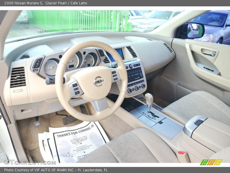 Glacier Pearl / Cafe Latte 2006 Nissan Murano S