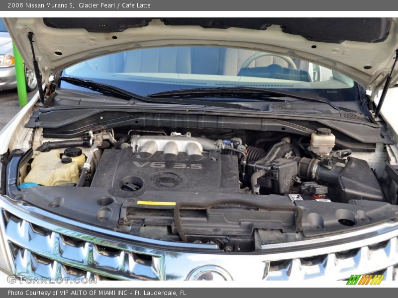 Glacier Pearl / Cafe Latte 2006 Nissan Murano S