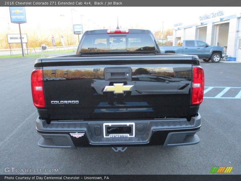 Black / Jet Black 2016 Chevrolet Colorado Z71 Extended Cab 4x4