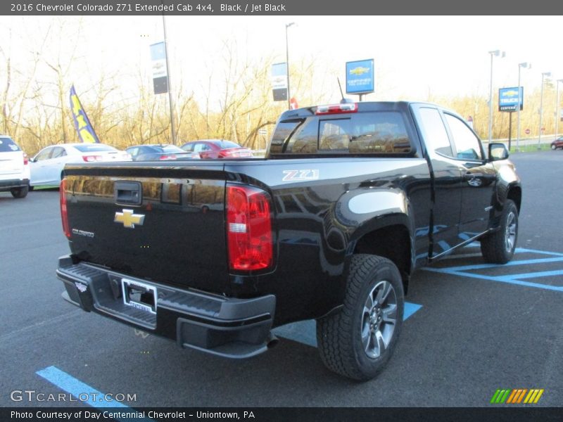 Black / Jet Black 2016 Chevrolet Colorado Z71 Extended Cab 4x4