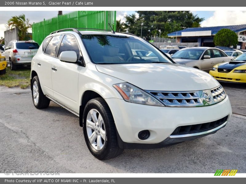 Glacier Pearl / Cafe Latte 2006 Nissan Murano S