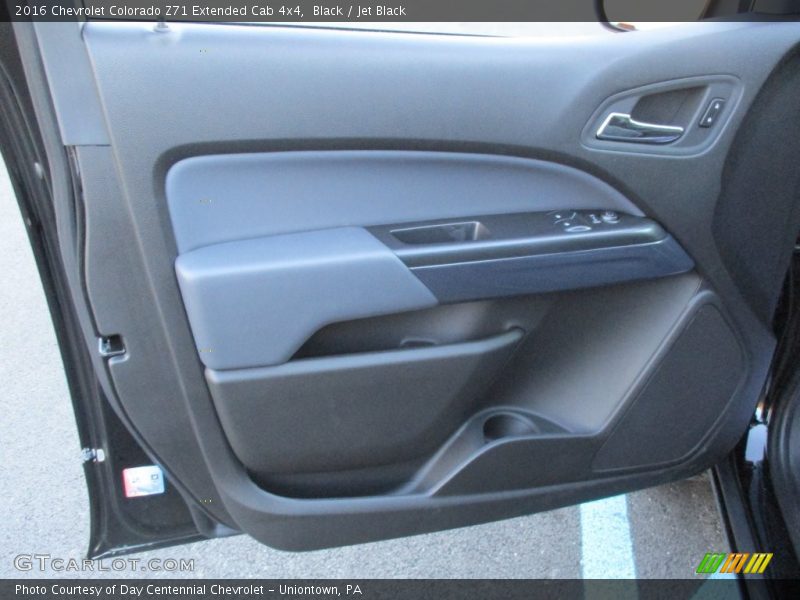 Black / Jet Black 2016 Chevrolet Colorado Z71 Extended Cab 4x4