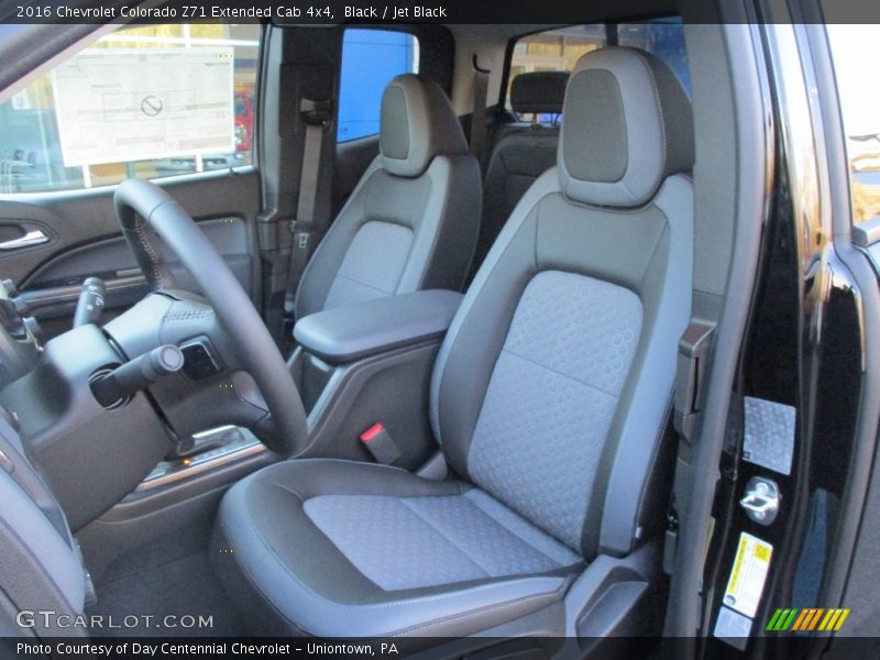 Black / Jet Black 2016 Chevrolet Colorado Z71 Extended Cab 4x4