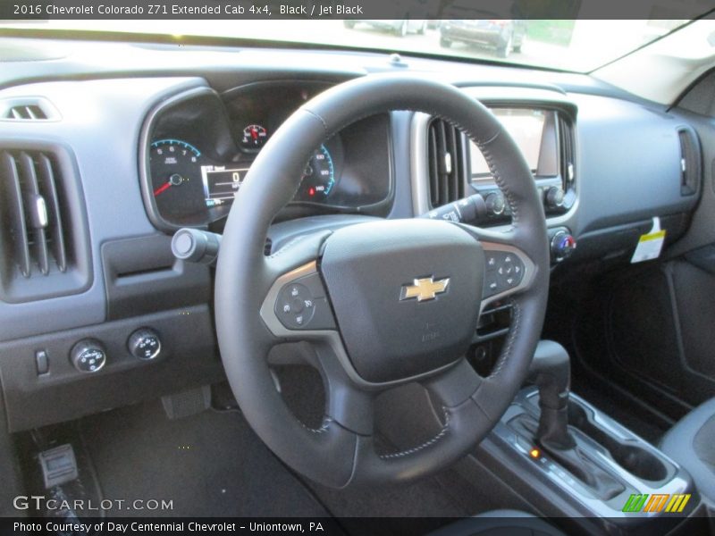 Black / Jet Black 2016 Chevrolet Colorado Z71 Extended Cab 4x4