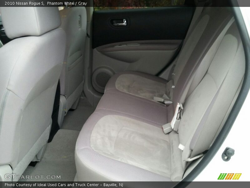 Phantom White / Gray 2010 Nissan Rogue S