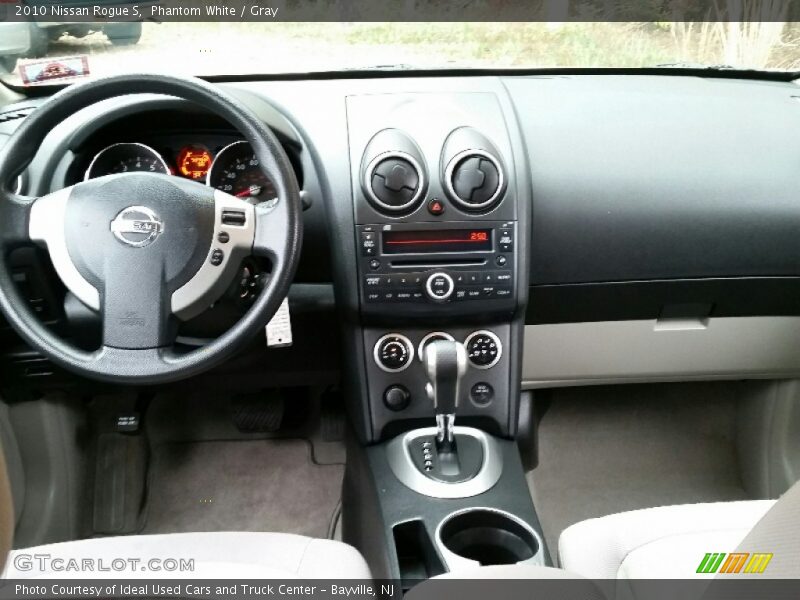 Phantom White / Gray 2010 Nissan Rogue S