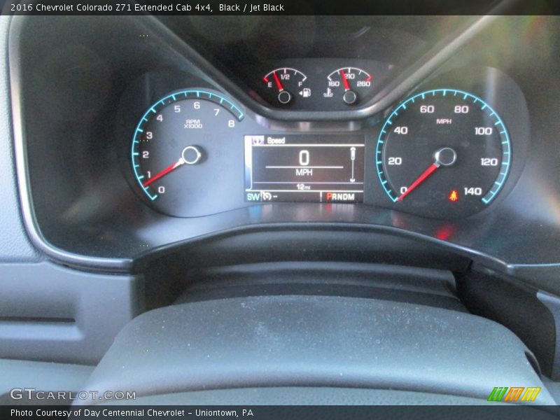 Black / Jet Black 2016 Chevrolet Colorado Z71 Extended Cab 4x4