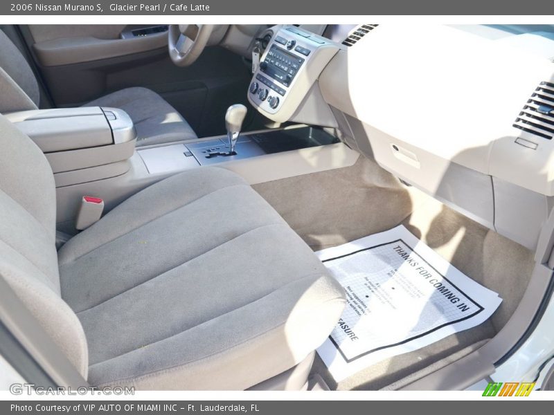 Glacier Pearl / Cafe Latte 2006 Nissan Murano S