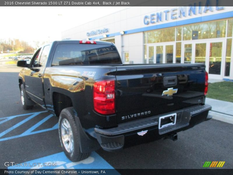 Black / Jet Black 2016 Chevrolet Silverado 1500 LT Z71 Double Cab 4x4