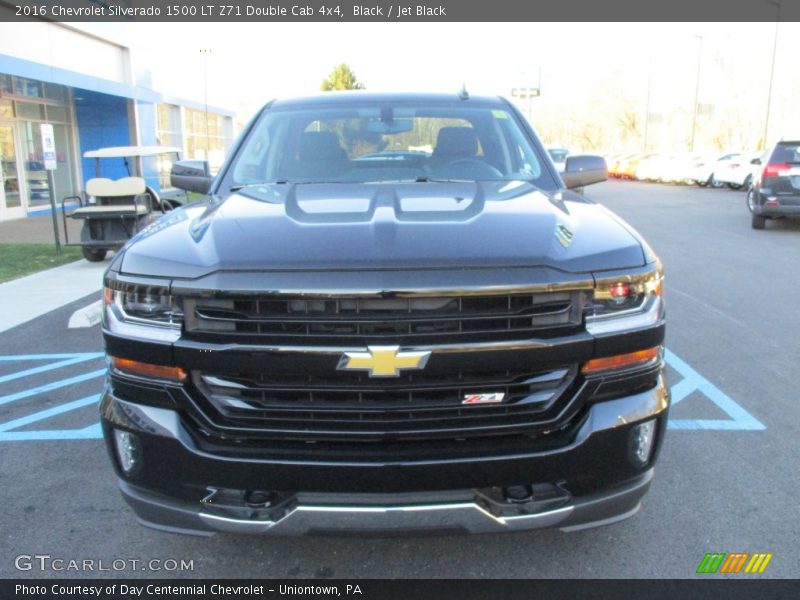 Black / Jet Black 2016 Chevrolet Silverado 1500 LT Z71 Double Cab 4x4