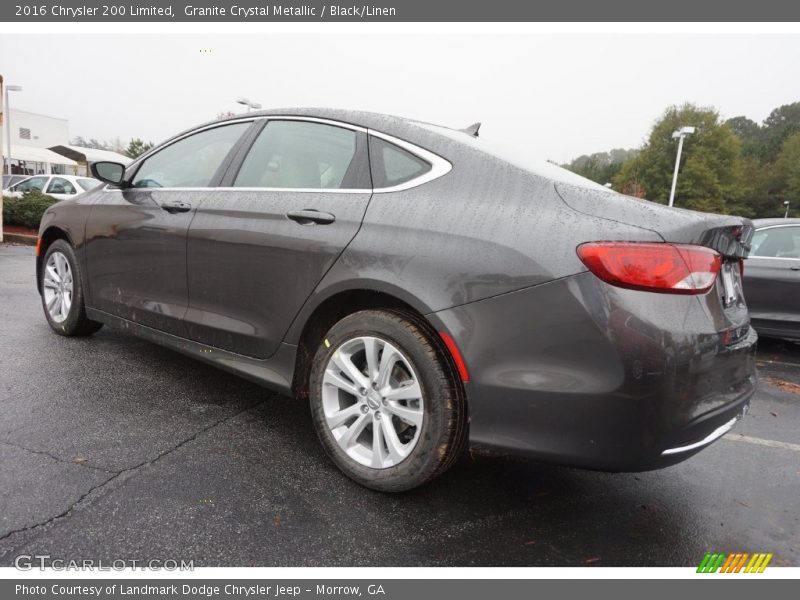Granite Crystal Metallic / Black/Linen 2016 Chrysler 200 Limited