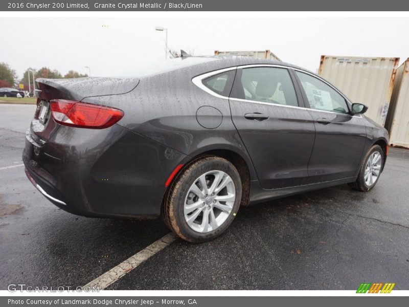 Granite Crystal Metallic / Black/Linen 2016 Chrysler 200 Limited