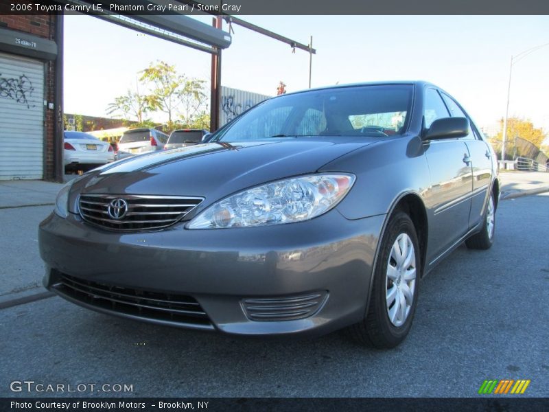 Phantom Gray Pearl / Stone Gray 2006 Toyota Camry LE